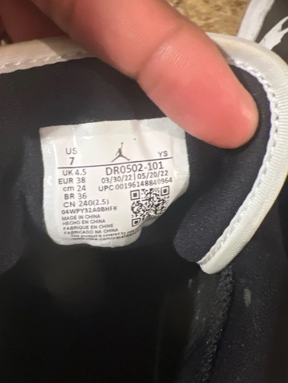 Nike Black & White Low-Top Sneakers